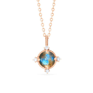 [Stella] Aura of Galaxy Necklace in Labradorite Necklace michelliafinejewelry   