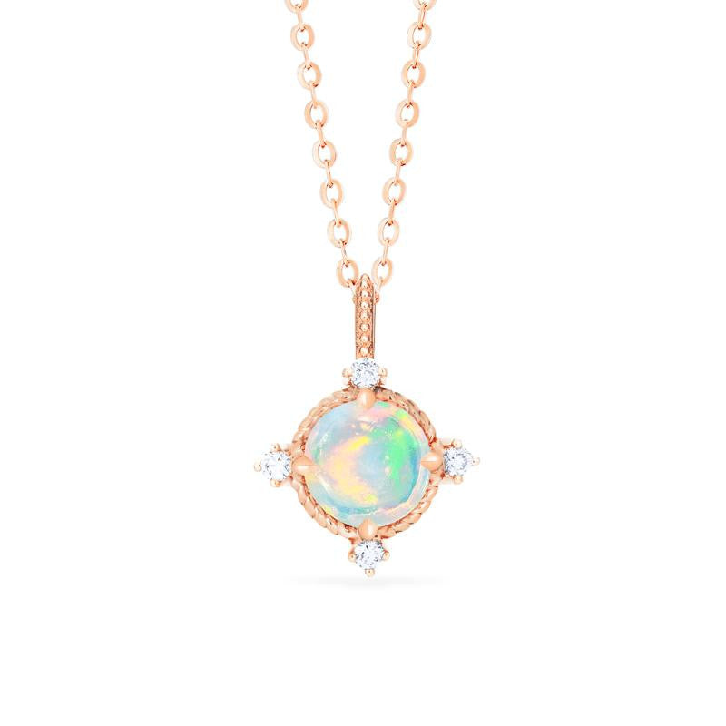 Stella | Aura of Galaxy Necklace in Opal – Michellia Fine Jewelry