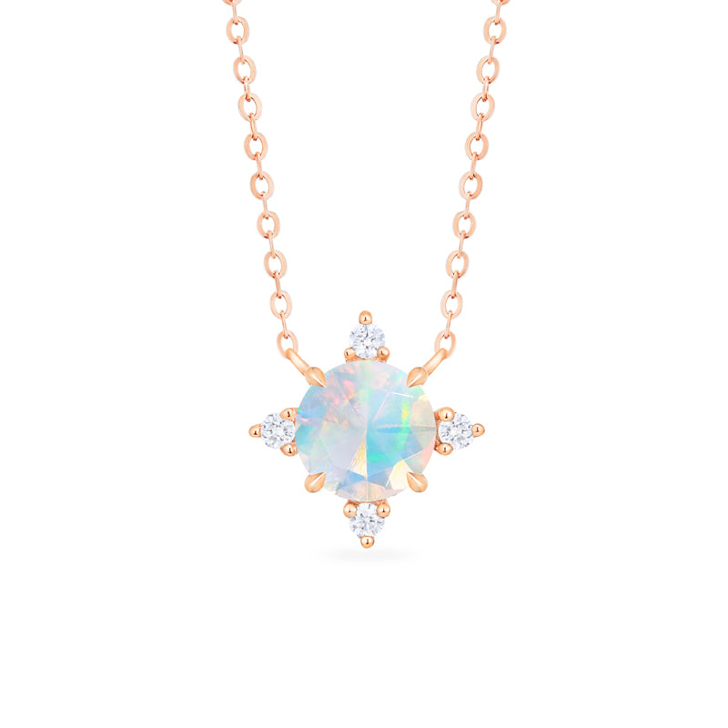 [Polaris] North Star Necklace in Opal Necklace michelliafinejewelry   