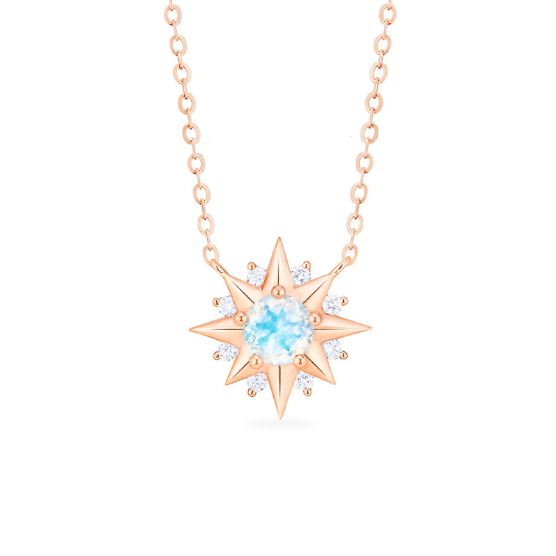 Astra | Starlight Necklace in Moonstone – Michellia Fine Jewelry