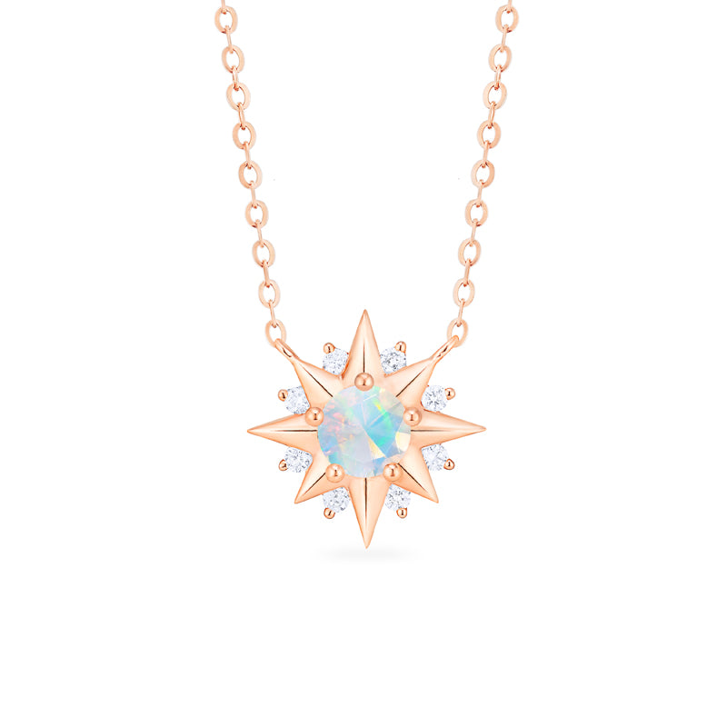 [Astra] Starlight Necklace in Opal Necklace michelliafinejewelry   