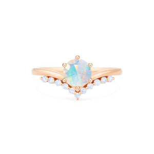 [Diane] Moonwake Ring in Opal Women's Ring michelliafinejewelry   