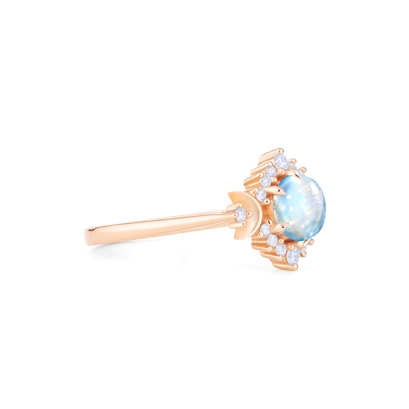 【wingbling】Moonstone Selene wingbling】Moonstone Selene Sterling Silver 925 Ring