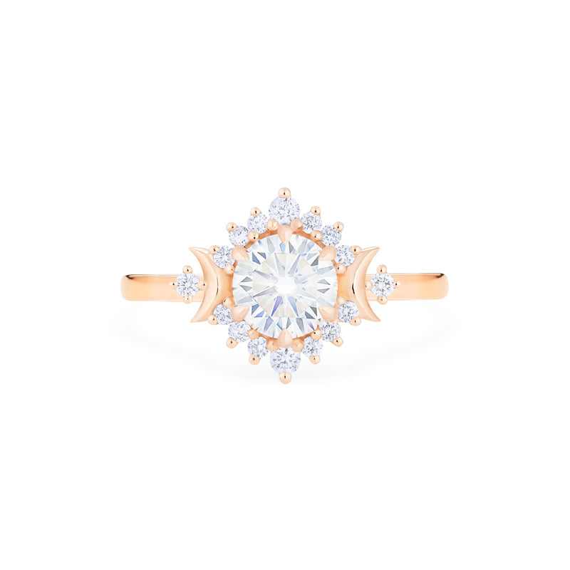 [Selene] Moon Goddess Ring in Moissanite / Diamond Women's Ring michelliafinejewelry   