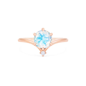 [Aisha] Moonrise Ring in Moonstone Women's Ring michelliafinejewelry   