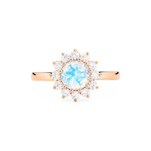 [Rosalie] Vintage Bloom Ring in Moonstone Women's Ring michelliafinejewelry   