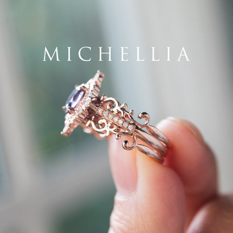 [Ivy] Petite Vine Band Wedding Band michelliafinejewelry   