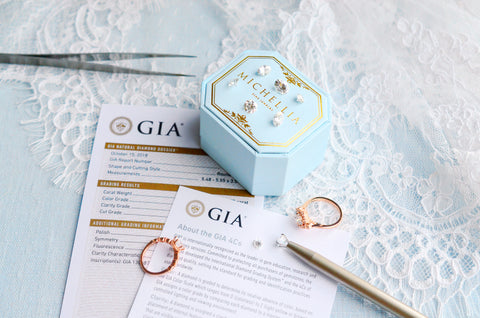 [Aisha] Moonrise Engagement Ring in Diamond / Moissanite Women's Ring michelliafinejewelry   