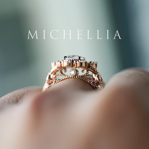 [Marietta] IGI Certified Belle Époque 1.20 ct Oval Diamond Engagement Ring, One-of-A-Kind & Ready-to-Ship Women's Ring michelliafinejewelry