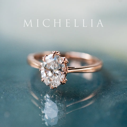 [Cassandra] IGI Certified 1.20 ct Oval Brilliant Diamond Vintage Crown Engagement Ring, One of A Kind & Ready-to-Ship