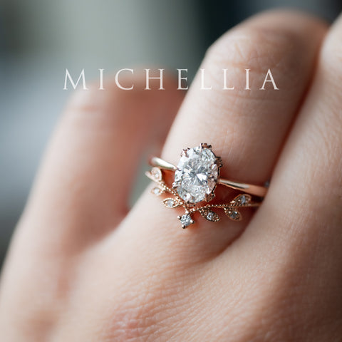 [Cassandra] IGI Certified 1.20 ct Oval Brilliant Diamond Vintage Crown Engagement Ring, One of A Kind & Ready-to-Ship