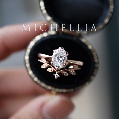 [Cassandra] IGI Certified 1.20 ct Oval Brilliant Diamond Vintage Crown Engagement Ring, One of A Kind & Ready-to-Ship
