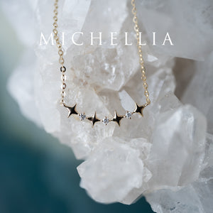 [Etoile] Ready-to-Ship Wandering Star Diamond Necklace Necklace michelliafinejewelry