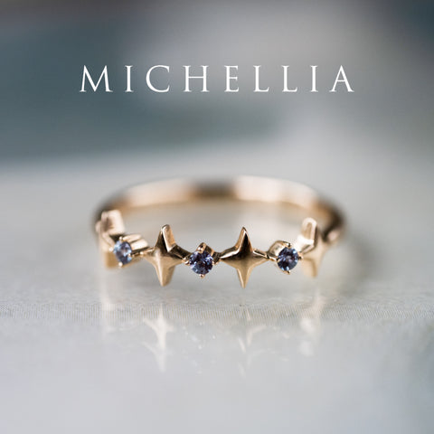 [Etoile] Wandering Star Wedding Band Wedding Band michelliafinejewelry