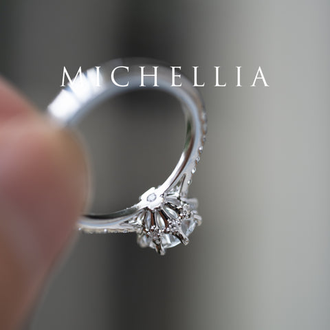 [Victoria] IGI Certified 1.29ct Mermaid Teal Blue Diamond Solitaire Engagement Ring, Platinum, One-of-A-Kind & Ready-to-Ship Women's Ring michelliafinejewelry