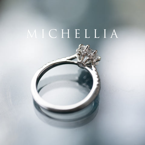 [Victoria] Classic Crown Solitaire Engagement Ring with 1.25ct Diamond with Eternity Pave Shank, Platinum, Ready-to-Ship & One-of-A-Kind Women's Ring michelliafinejewelry