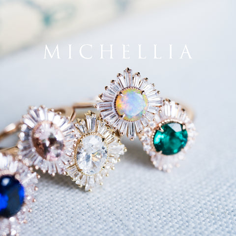 [Artemis] Vintage Deco Goddess Ring in Australian Opal Women's Ring michelliafinejewelry   