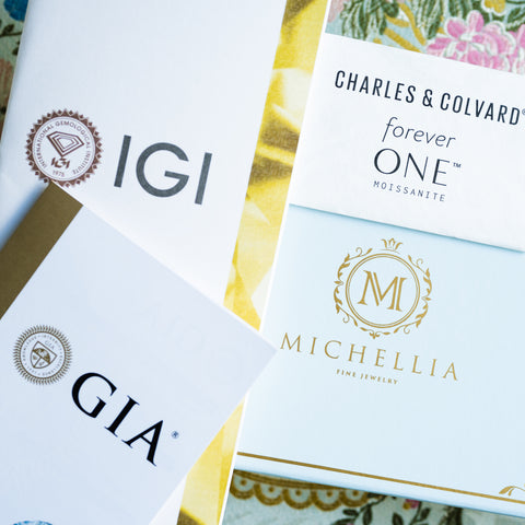 [Olivia] Classic Floral Oval Engagement Ring in Diamond / Moissanite Women's Ring michelliafinejewelry   