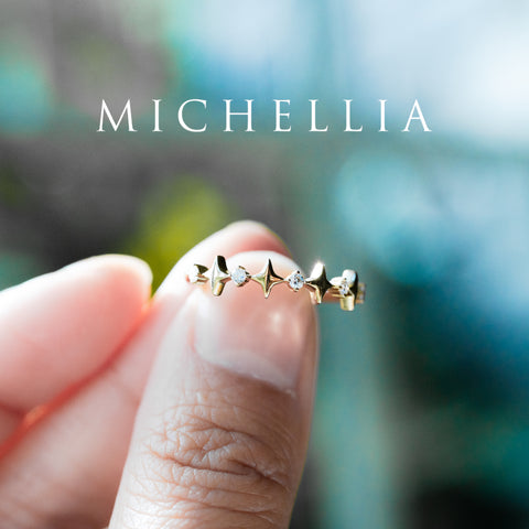 [Etoile] Wandering Star Wedding Band Wedding Band michelliafinejewelry   