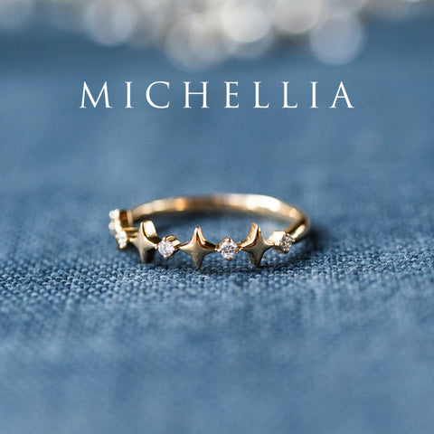 [Etoile] Wandering Star Wedding Band Wedding Band michelliafinejewelry   
