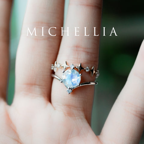 [Etoile] Wandering Star Wedding Band Wedding Band michelliafinejewelry   