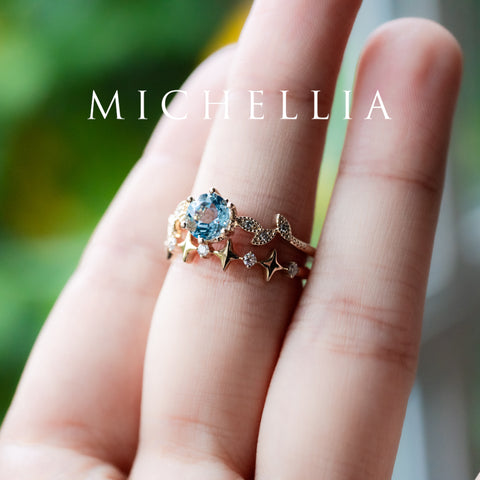 [Etoile] Wandering Star Wedding Band Wedding Band michelliafinejewelry   