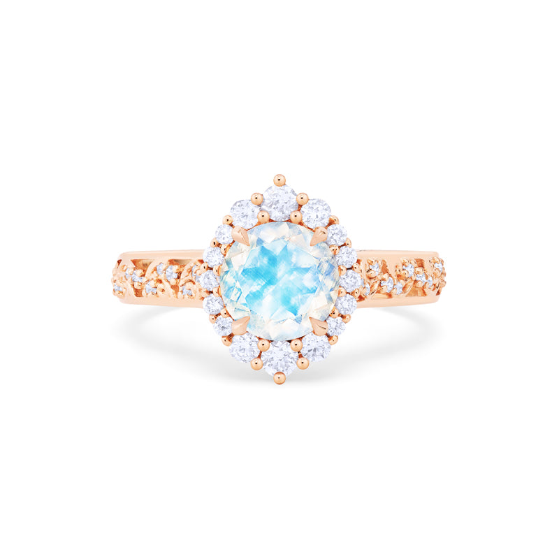 Ophelia | Rococo Opulence Engagement Ring in Moonstone – Michellia Fine ...