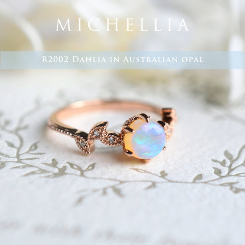 [Australian Opal Upgrade] Center Stone Upgrade - Australian Opal Add on Michellia Fine Jewelry   