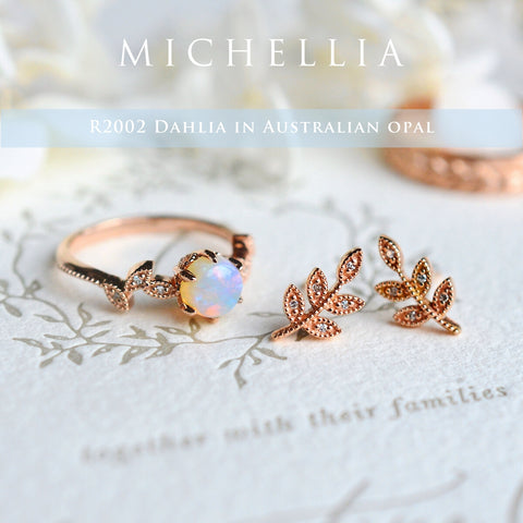 [Australian Opal Upgrade] Center Stone Upgrade - Australian Opal Add on Michellia Fine Jewelry   