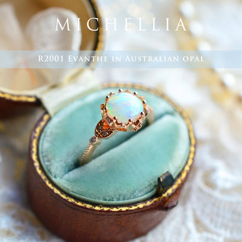 [Australian Opal Upgrade] Center Stone Upgrade - Australian Opal Add on Michellia Fine Jewelry   