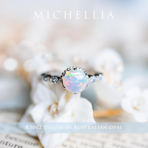 [Australian Opal Upgrade] Center Stone Upgrade - Australian Opal Add on Michellia Fine Jewelry   