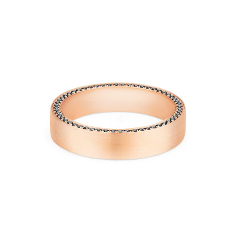 [Elio] Men's Eternity Diamond Band, 5mm Men's Band Michellia Fine Jewelry   