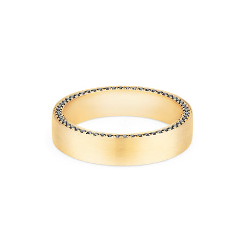 [Elio] Men's Eternity Diamond Band, 5mm Men's Band Michellia Fine Jewelry   