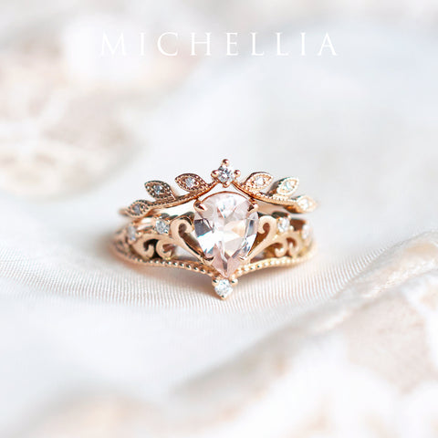 [Valencia] Classic Leaf Band Wedding Band michelliafinejewelry   