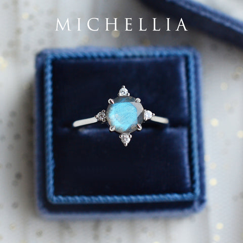 [Polaris] North Star Ring in Labradorite Women's Ring michelliafinejewelry   