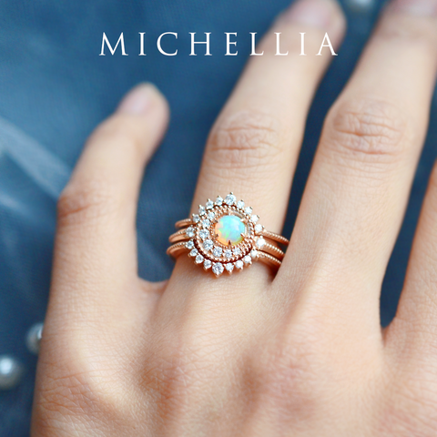 [Lunette] 9-Diamond Classic Wide Crown Band Wedding Band michelliafinejewelry   