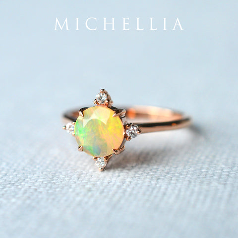 [Polaris] North Star Ring in Opal Women's Ring michelliafinejewelry   
