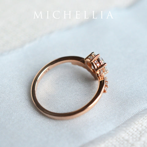 [Diane] Moonwake Engagement Ring in Blue Sapphire Women's Ring michelliafinejewelry