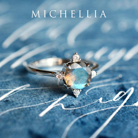[Polaris] North Star Ring in Labradorite Women's Ring michelliafinejewelry   