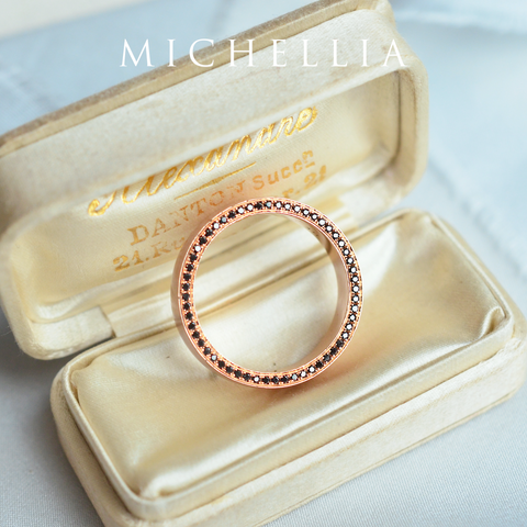 [Elio] Men's Eternity Diamond Band, 5mm Men's Band Michellia Fine Jewelry   