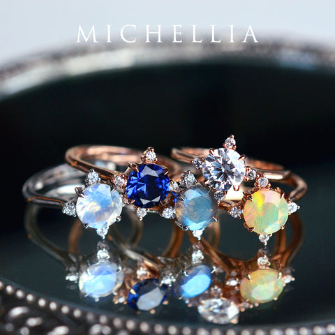 [Polaris] North Star Necklace in Moissanite Necklace michelliafinejewelry   