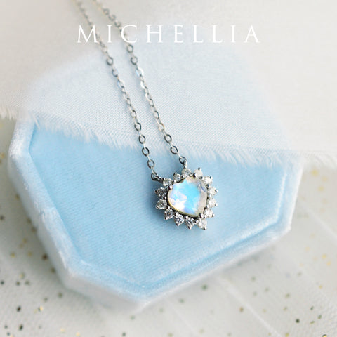 [Cordelia] Heart of the Sea Ring in Moonstone Women's Ring michelliafinejewelry   