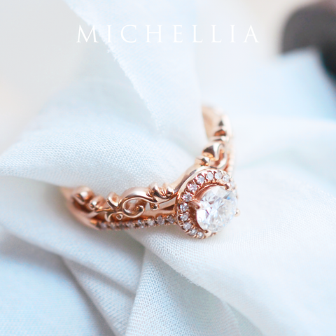 [Ivy] Petite Vine Band Wedding Band michelliafinejewelry   