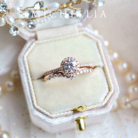 [Gracie] 11-Diamond Curved Band Wedding Band michelliafinejewelry   