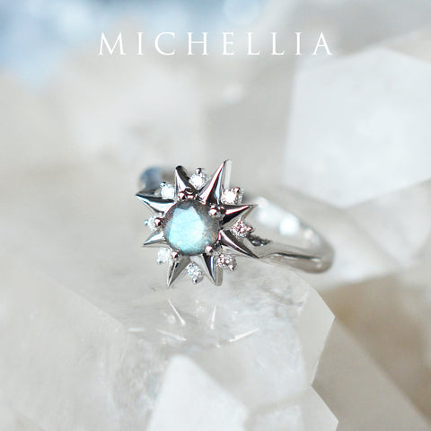 [Astra] Starlight Ring in Labradorite Women's Ring michelliafinejewelry   