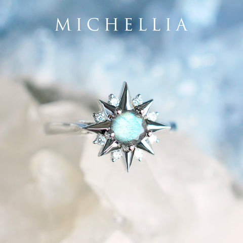 [Astra] Starlight Ring in Labradorite Women's Ring michelliafinejewelry   