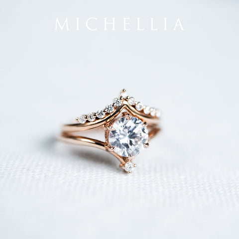 [Aisha] Moonrise Ring in Moonstone Women's Ring michelliafinejewelry   