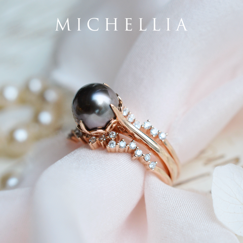 [Aurelia] Stardust Diamond Band Wedding Band michelliafinejewelry   