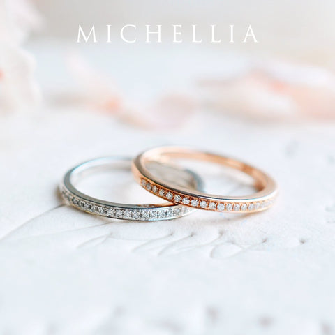 [Ella] Modern Classic Eternity Diamond Band Wedding Band michelliafinejewelry   