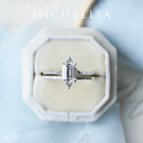 [Emma] Petite Classic Eternity Diamond Band Wedding Band michelliafinejewelry   